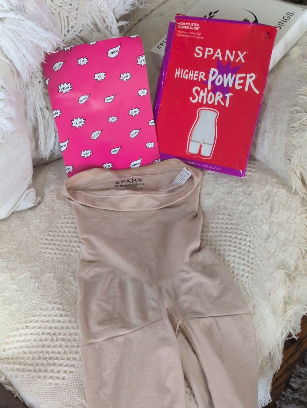 SPANX High-Waisted Shaping Short in Nude